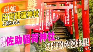 最強出世開運神社と言われる鎌倉佐助稲荷神社は幻想的な隠れ里だった